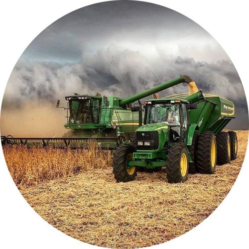 ZIELONY CIĄGNIK JOHN DEERE