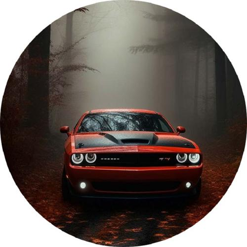DODGE CHARGER CHALLENGER CZERWONY BORDOWY