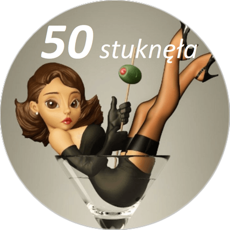 OPŁATEK NA TORT URODZINY 18 30 40 50 60 WHISKY DRINK KOBIETA POSTAĆ