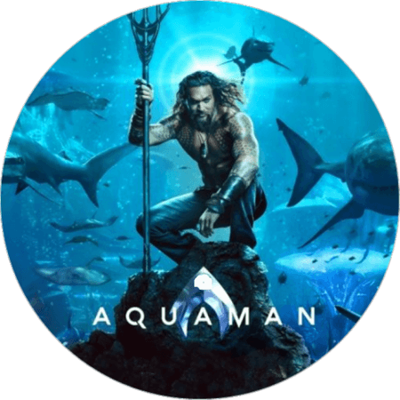 OPŁATEK NA TORT URODZINY AQUAMAN POSTAĆ