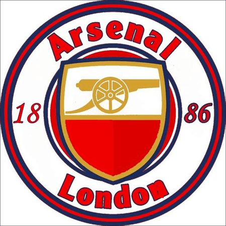 OPŁATEK NA TORT PIŁKA NOŻNA ARSENAL LONDON URODZINY 18 30 40 50