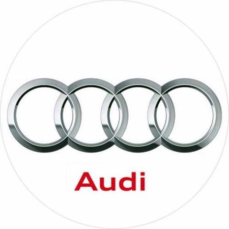 OPŁATEK NA TORT URODZINY 18 30 40 50 60 AUDI LOGO