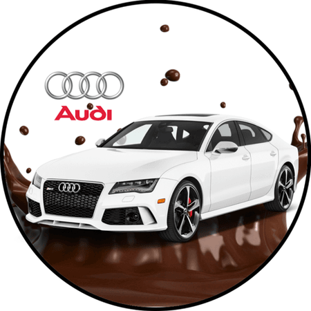 OPŁATEK NA TORT AUDI A6 C6 SAMOCHÓD AUTO URODZINY 18 30 40 50 60