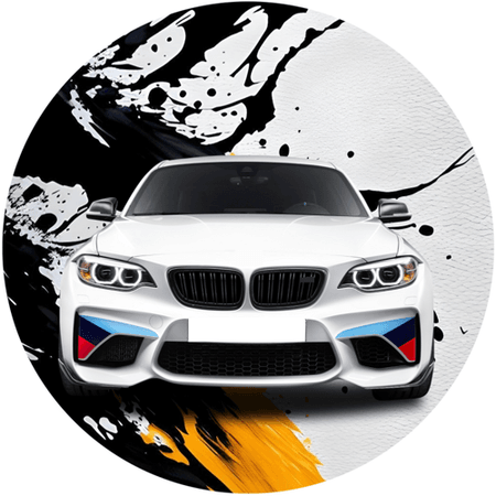 OPŁATEK NA TORT  URODZINY 18 30 40 50 BMW SAMOCHÓD AUTO BRYKA
