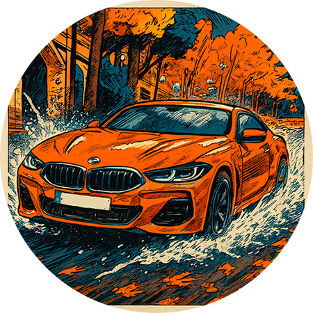 OPŁATEK NA TORT  URODZINY 18 30 40 50 BMW SAMOCHÓD AUTO
