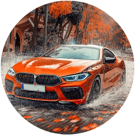 OPŁATEK NA TORT  URODZINY 18 30 40 50 BMW AUTO