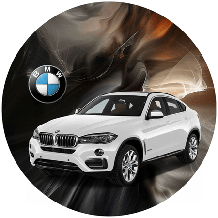 OPŁATEK NA TORT  URODZINY 18 30 40 50 BMW SAMOCHÓD BRYKA LOGO