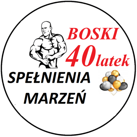 OPŁATEK NA TORT URODZINY 30 40 50 60 MĘŻCZYZNA BOSKI MĘSKI POSTAĆ