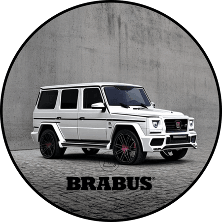 OPŁATEK NA TORT URODZINY 18 30 40 50 60 BRABUS MERCEDES G-KLASA AUTO SAMOCHÓD