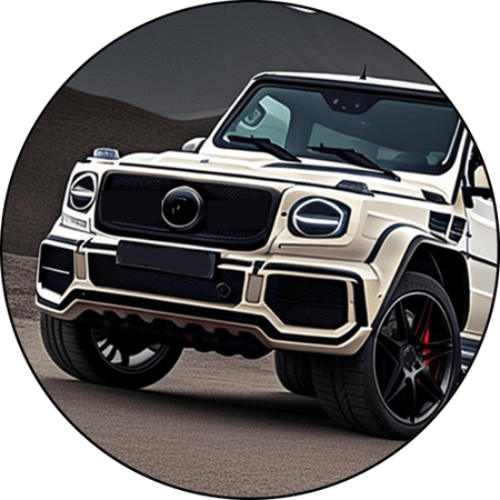 OPŁATEK NA TORT URODZINY 18 30 40 50 60 BRABUS MERCEDES G-KLASA AUTO