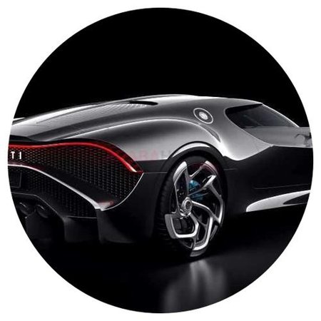 OPŁATEK NA TORT URODZINY 18 30 40 50 BUGATTI AUTO LOGO SAMOCHÓD 