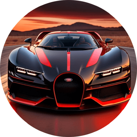 OPŁATEK NA TORT URODZINY 18 30 40 50 BUGATTI AUTO SAMOCHÓD
