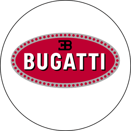 OPŁATEK NA TORT URODZINY 18 30 40 50 BUGATTI AUTO LOGO