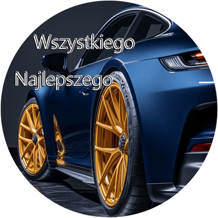 OPŁATEK NA TORT URODZINY 18 30 40 50 BUGATTI SAMOCHÓD AUTO COUPE