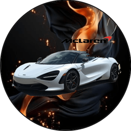 OPŁATEK NA TORT URODZINY 18 30 40 50 MC LAREN SAMOCHÓD AUTO WYŚCIGÓWKA BOLID
