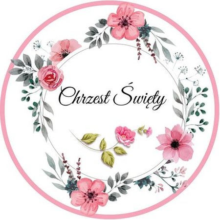 OPŁATEK NA TORT URODZINY ROCZEK CHRZEST ŚW.