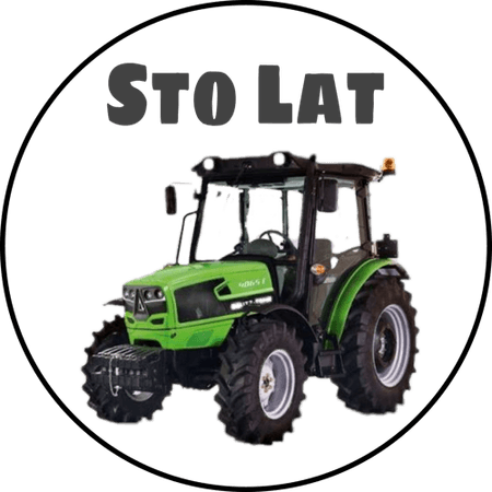 OPŁATEK NA TORT URODZINY CIĄGNIK TRAKTOR URSUS 