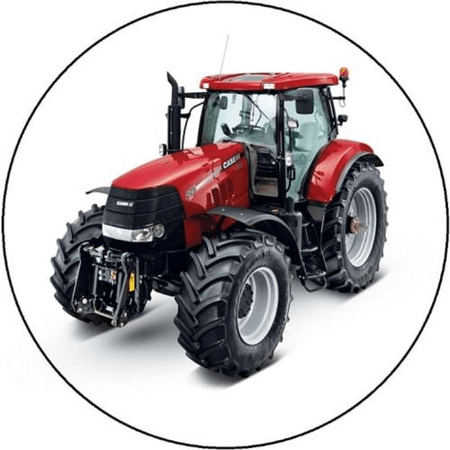 OPŁATEK NA TORT URODZINY CIĄGNIK TRAKTOR MASZYNA ROLNICZA CLASS