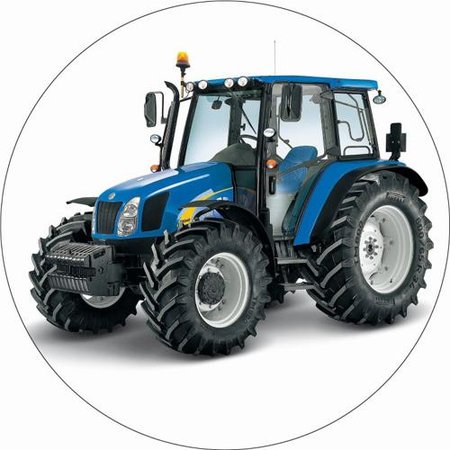 OPŁATEK NA TORT URODZINY CIĄGNIK TRAKTOR MASZYNA ROLNICZA 