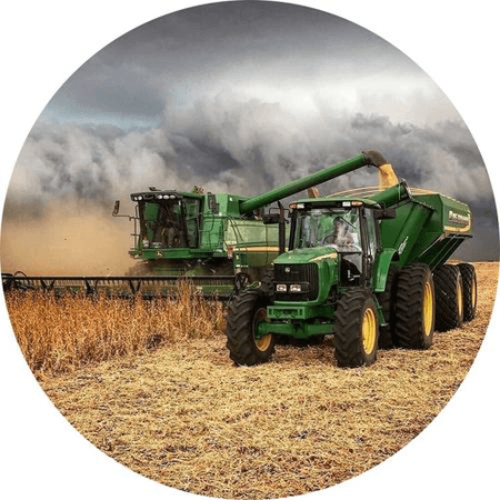 OPŁATEK NA TORT URODZINY CIĄGNIK TRAKTOR  