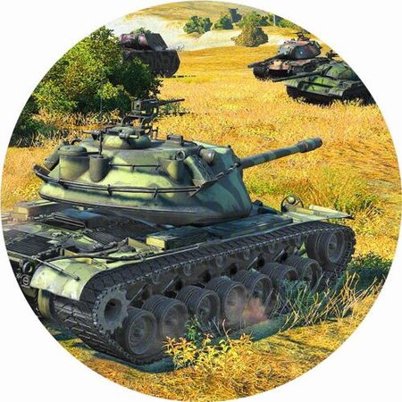 OPŁATEK NA TORT URODZINY 18 30 40 50 CZOŁG WOJSKO ZOŁNIERZ
