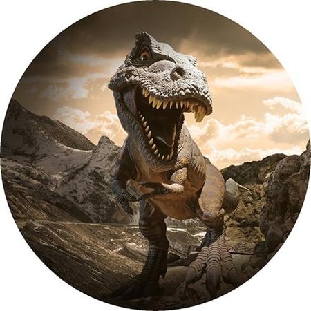 OPŁATEK NA TORT URODZINY POSTACIE DINOZAUR DINOZAURY T-REX DRAPIEŻNIK