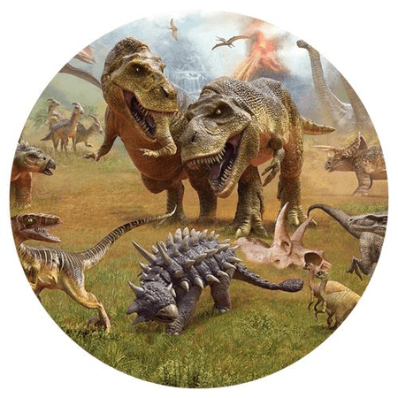OPŁATEK NA TORT URODZINY POSTACIE DINOZAUR DINOZAURY GADY