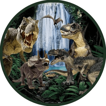OPŁATEK NA TORT URODZINY POSTACIE DINOZAUR DINOZAURY RAPTOR T-REX