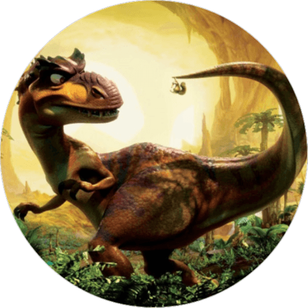 OPŁATEK NA TORT URODZINY POSTACIE DINOZAUR DINOZAURY T-REX RAPTOR