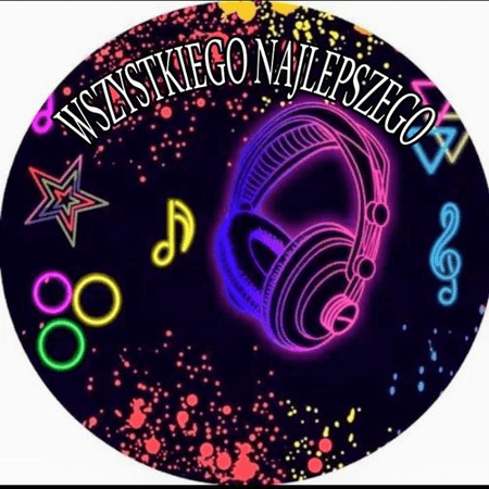 OPŁATEK NA TORT URODZINY 18 30 40 50 DISCO PARTY MUZYKA IMPREZA