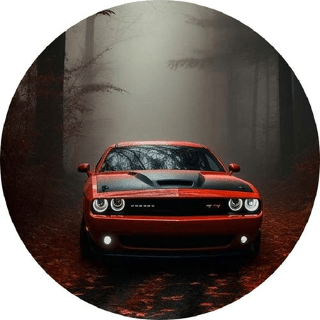 OPŁATEK NA TORT URODZINY 18 30 40 50 DODGE CHARGER CHALLENGER FURA BRYKA