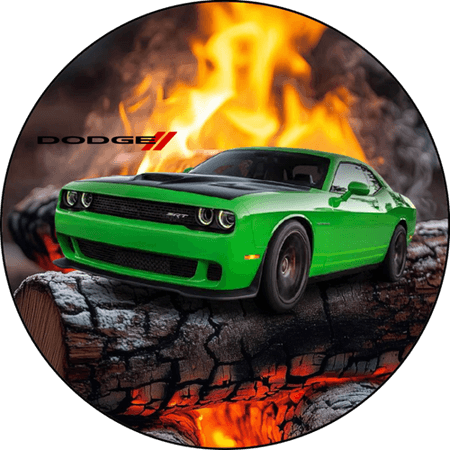 OPŁATEK NA TORT URODZINY DODGE CHARGER CHALLENGER  SAMOCHÓD