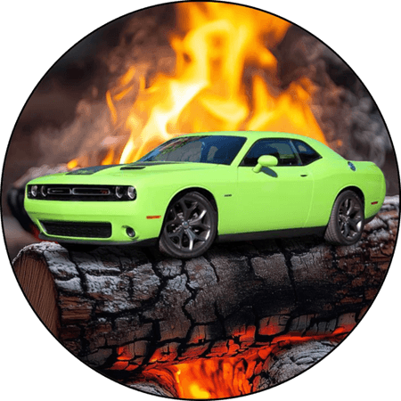 OPŁATEK NA TORT URODZINY 18 30 40 50 DODGE CHARGER CHALLENGER VIPER 