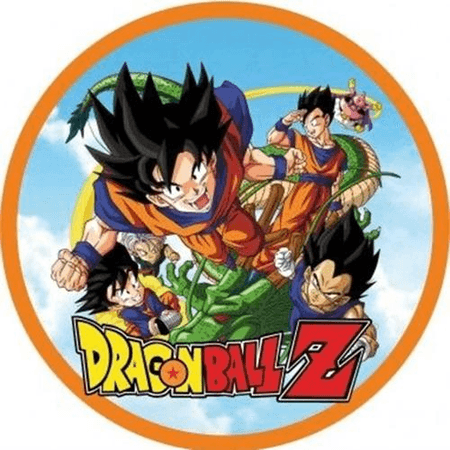 OPŁATEK NA TORT URODZINY DRAGON BALL POSTACIE POSTAĆ