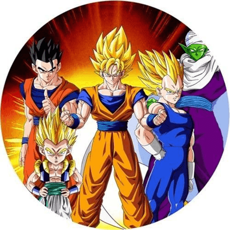 OPŁATEK NA TORT URODZINY DRAGON BALL