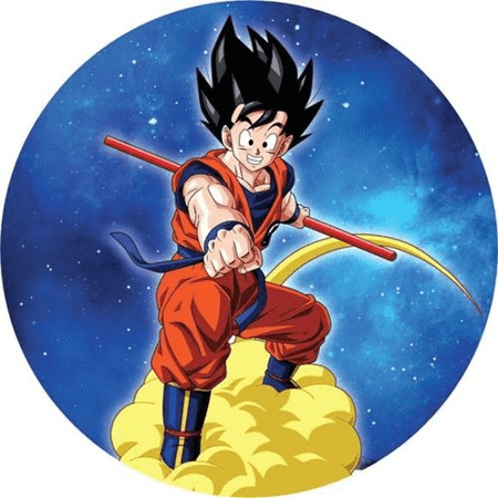 OPŁATEK NA TORT URODZINY DRAGON BALL DRUŻYNA 