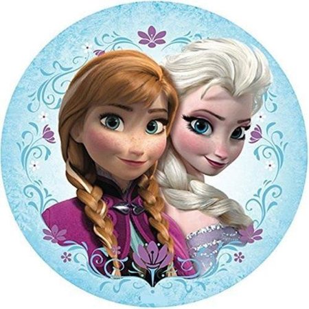 OPŁATEK NA TORT URODZINY FROZEN KRAINA LODU ELSA ANNA 