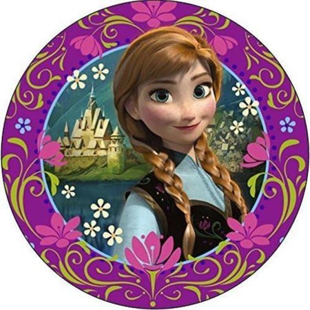 OPŁATEK NA TORT URODZINY FROZEN KRAINA LODU ELSA ANNA 