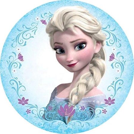 OPŁATEK NA TORT URODZINY ELSA ANNA FROZEN KRAINA LODU 