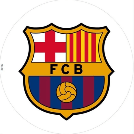 OPŁATEK NA TORT URODZINY 18 30 40 50 FC BARCELONA PIŁKA NOŻNA KLUB 