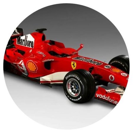 OPŁATEK NA TORT URODZINY 18 30 40 50 FERRARI BOLID WYŚCIGÓWKA F1 