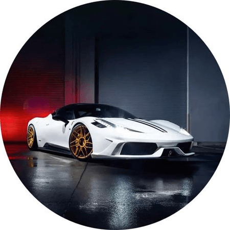 OPŁATEK NA TORT URODZINY 18 30 40 50 FERRARI SAMOCHÓD AUTO FURA