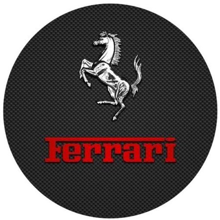 OPŁATEK NA TORT URODZINY 18 30 40 50 FERRARI LOGO
