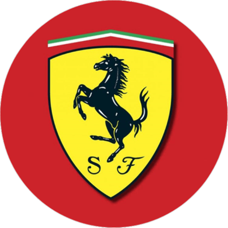 OPŁATEK NA TORT URODZINY 18 30 40 50 FERRARI LOGO SAMOCHÓD 