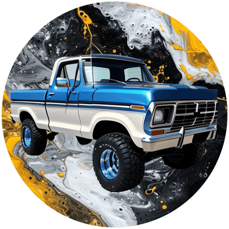 OPŁATEK NA TORT URODZINY 18 30 40 50 FORD BRONCO AUTO SAMOCHÓD