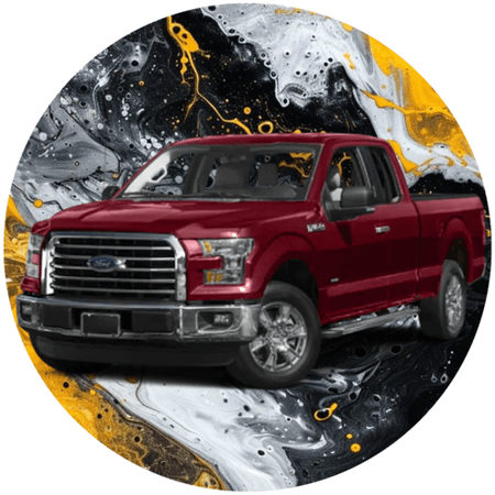 OPŁATEK NA TORT URODZINY 18 30 40 50 FORD PICKUP AUTO SAMOCHÓD 