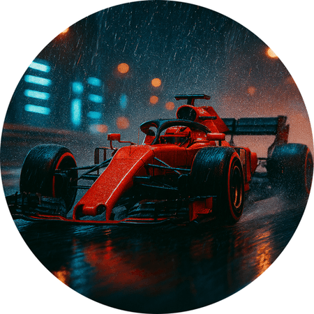 OPŁATEK NA TORT URODZINY FORMUŁA F1 MC LAREN WYŚCIGÓWKA