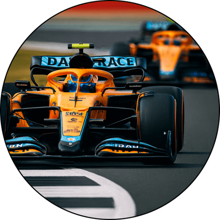 OPŁATEK NA TORT URODZINY FORMUŁA F1 BOLID WYŚCIGI MC LAREN 