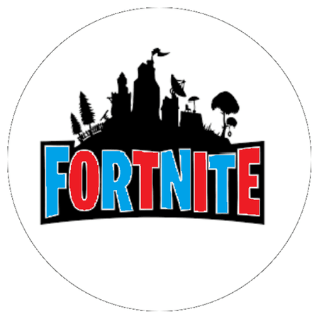 OPŁATEK NA TORT URODZINY FORTNITE FORTECA 