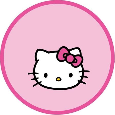 OPŁATEK NA TORT URODZINY KOT KOTEK HELLO KITTY POSTAĆ